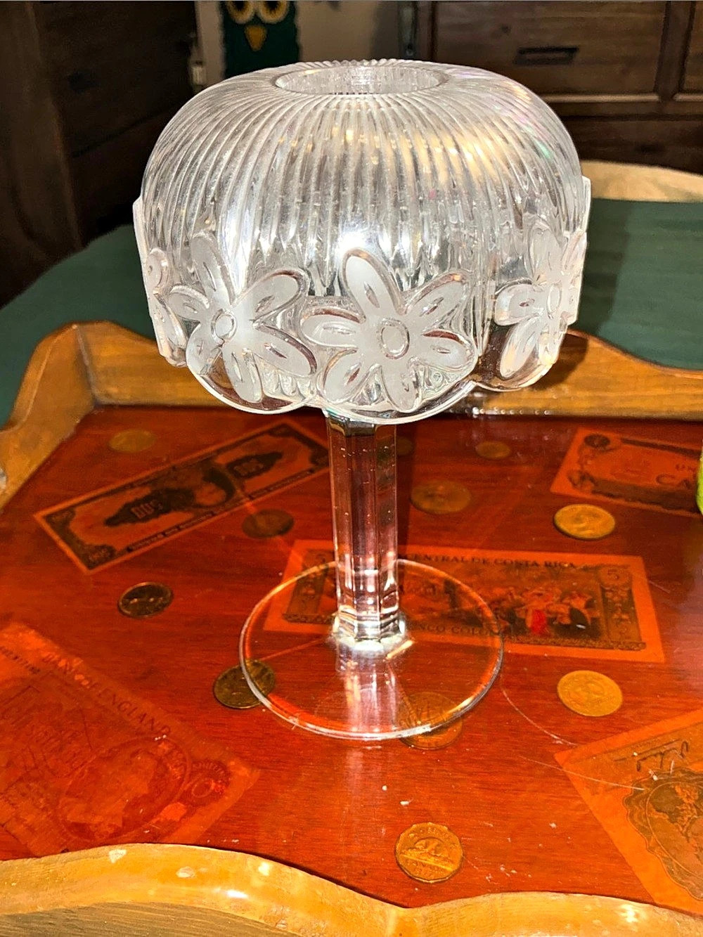 Vintage royal limited daisy fairy lamp